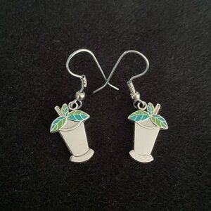 Mint julep earrings